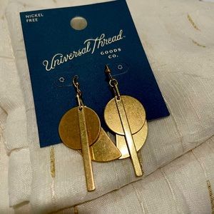 Universal Threads Gold Color Earrings
